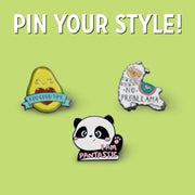 Broche en Métal Émaillé Panda - Pin Your Style!