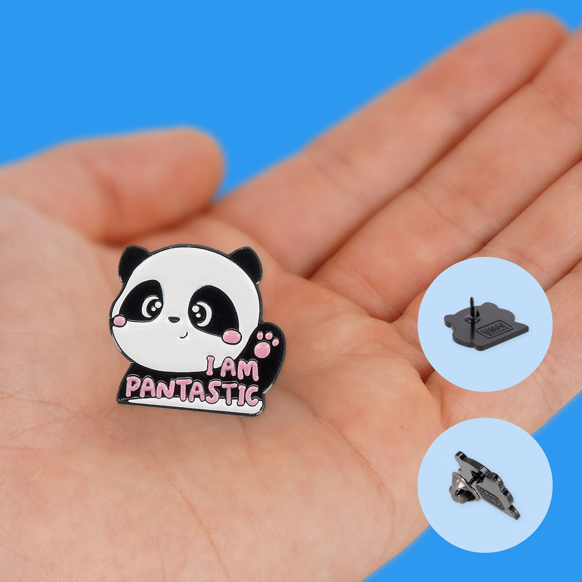 Broche en Métal Émaillé Panda - Pin Your Style!