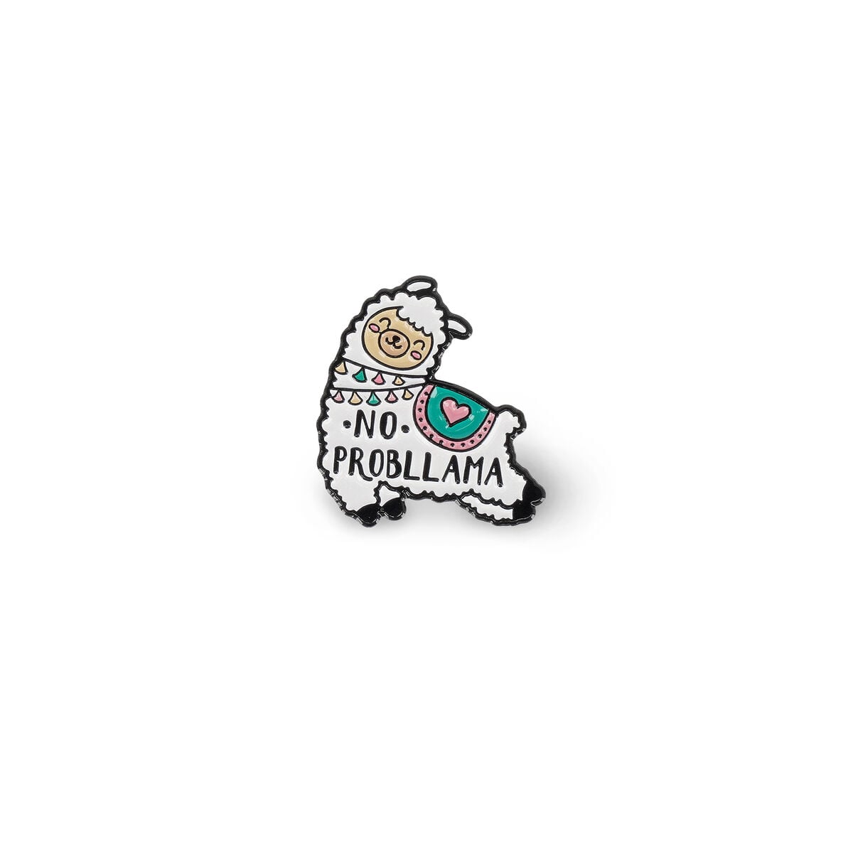 Broche en Métal Émaillé Llama - Pin Your Style!