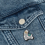 Broche en Métal Émaillé Llama - Pin Your Style!