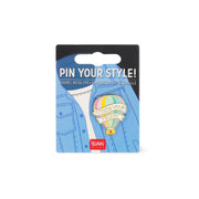 Broche en Métal Émaillé Hot Air Balloon - Pin Your Style!