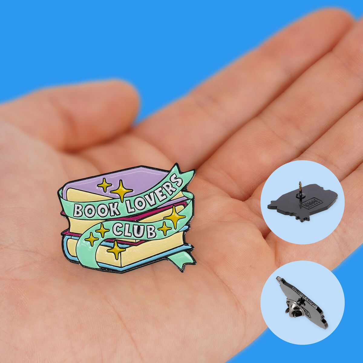 Broche en Métal Émaillé Book Lover - Pin Your Style!
