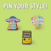 Broche en Métal Émaillé Game Lover - Pin Your Style!