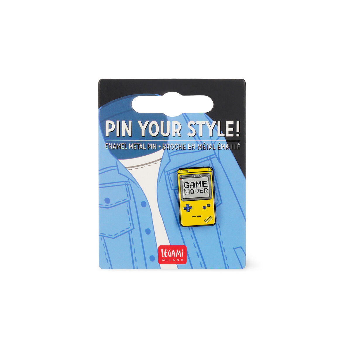 Broche en Métal Émaillé Game Lover - Pin Your Style!