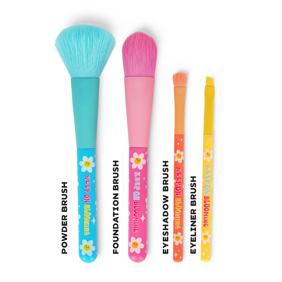Set de 4 Pinceaux de Maquillage Daisy - Oh My Glow!