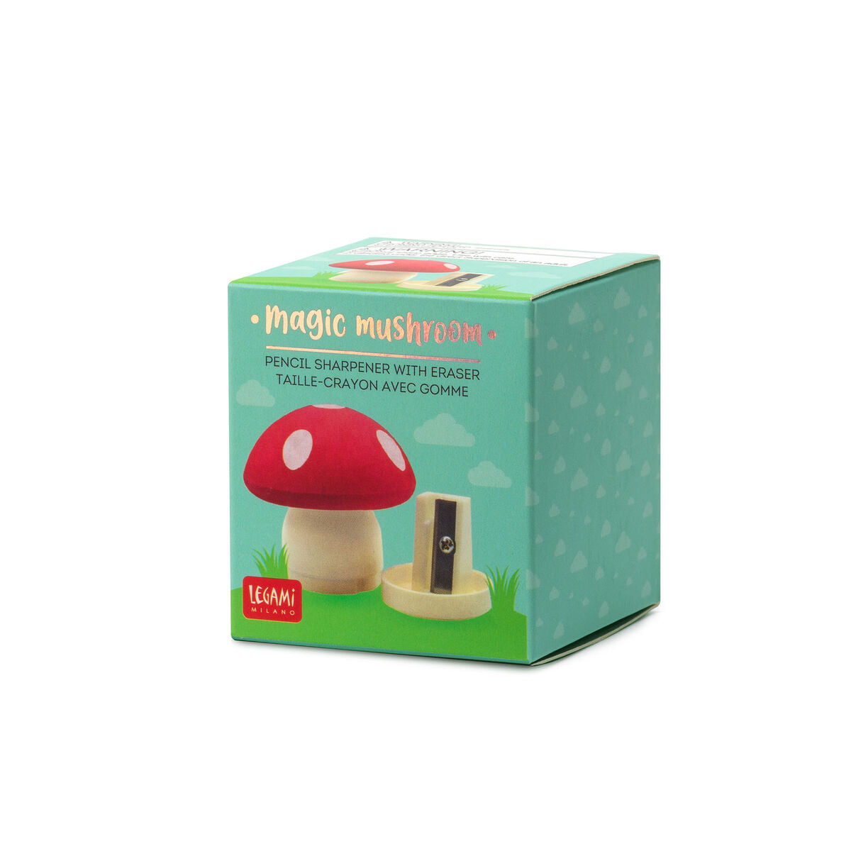 Taille-Crayon Avec Gomme - Magic Mushroom