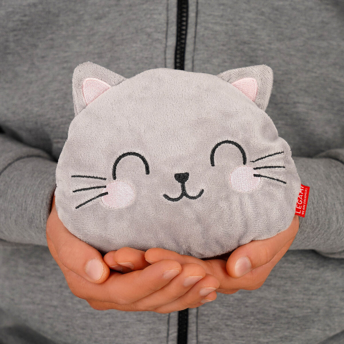 Bouillotte Sèche aux Graines de Lin - Kitty - Warm Cuddles