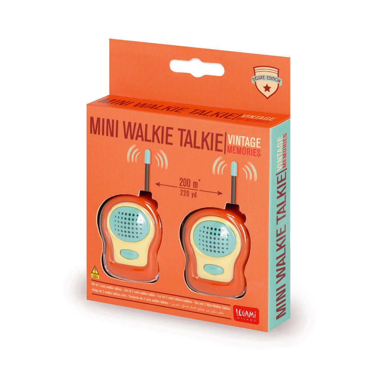 Lot de 2 Mini Talkies-Walkies