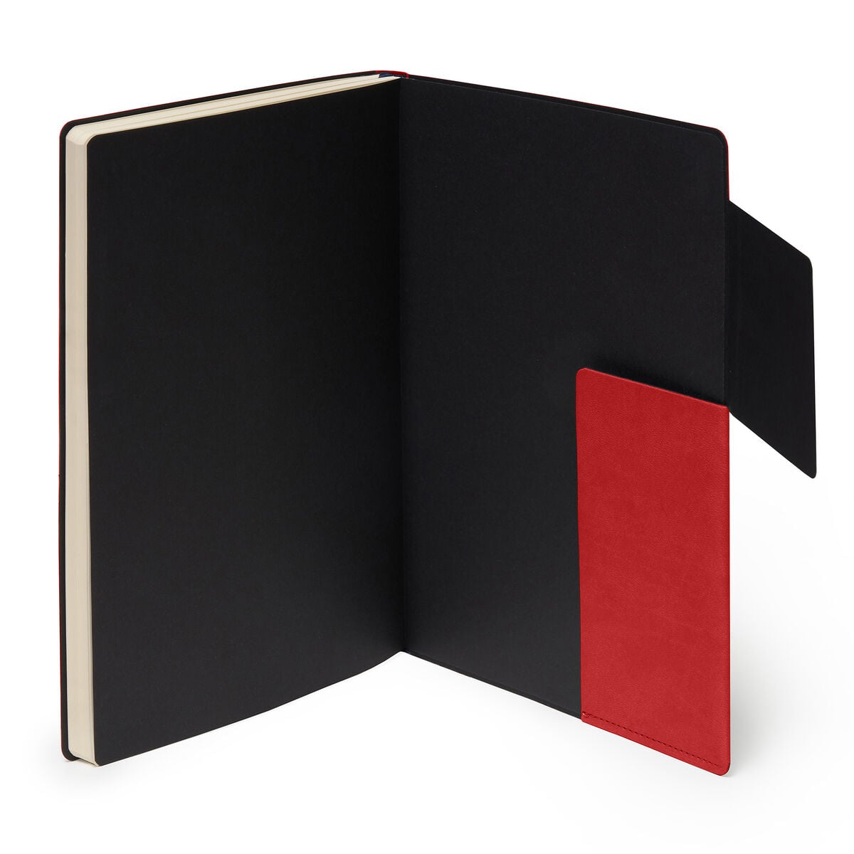 Carnet Pages Blanches avec Couverture Souple Unie - Red - My Notebook