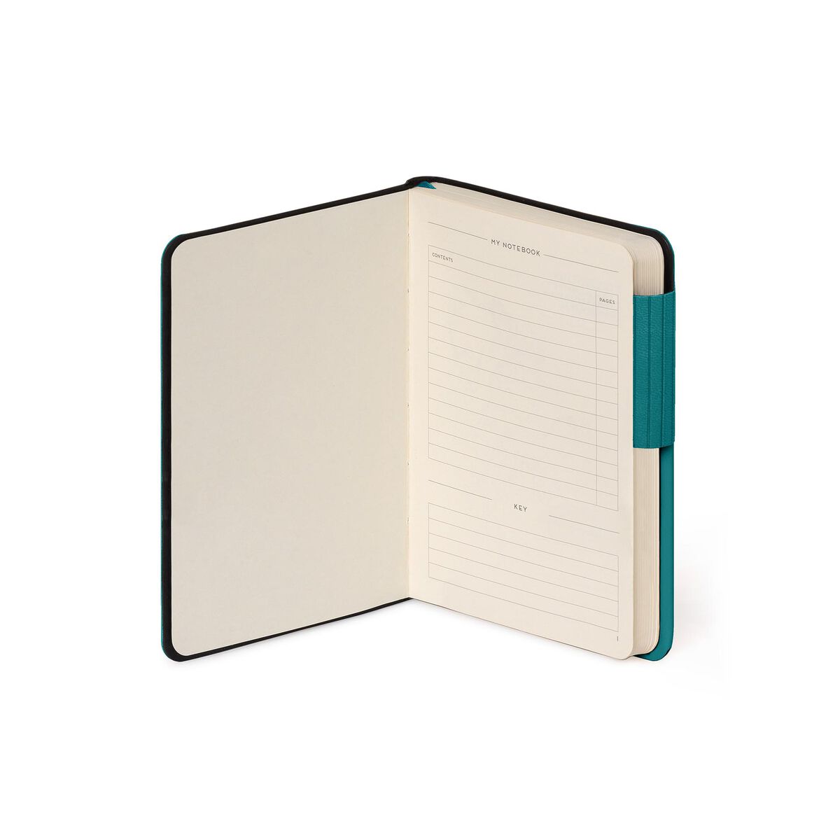 Carnet Pages Blanches avec Couverture Souple Unie - Malachite Green - My Notebook