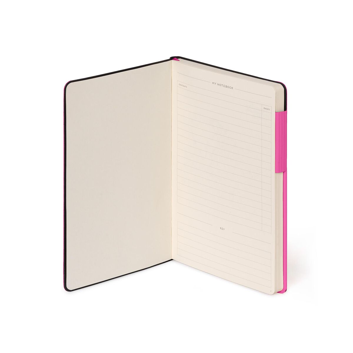 Carnet Pages Blanches avec Couverture Souple Unie - Bougainvillea - My Notebook