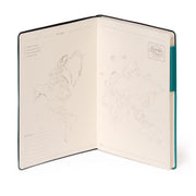 Carnet Ligné avec Couverture Souple Unie - Malachite Green - My Notebook