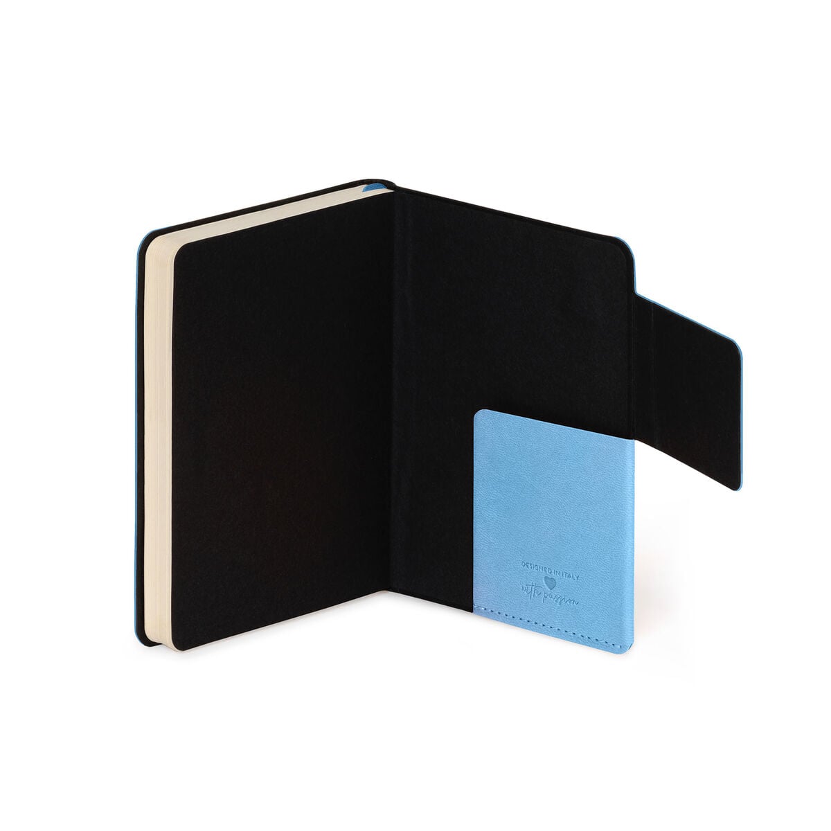 Carnet Ligné avec Couverture Souple Unie - Retro Blue - My Notebook
