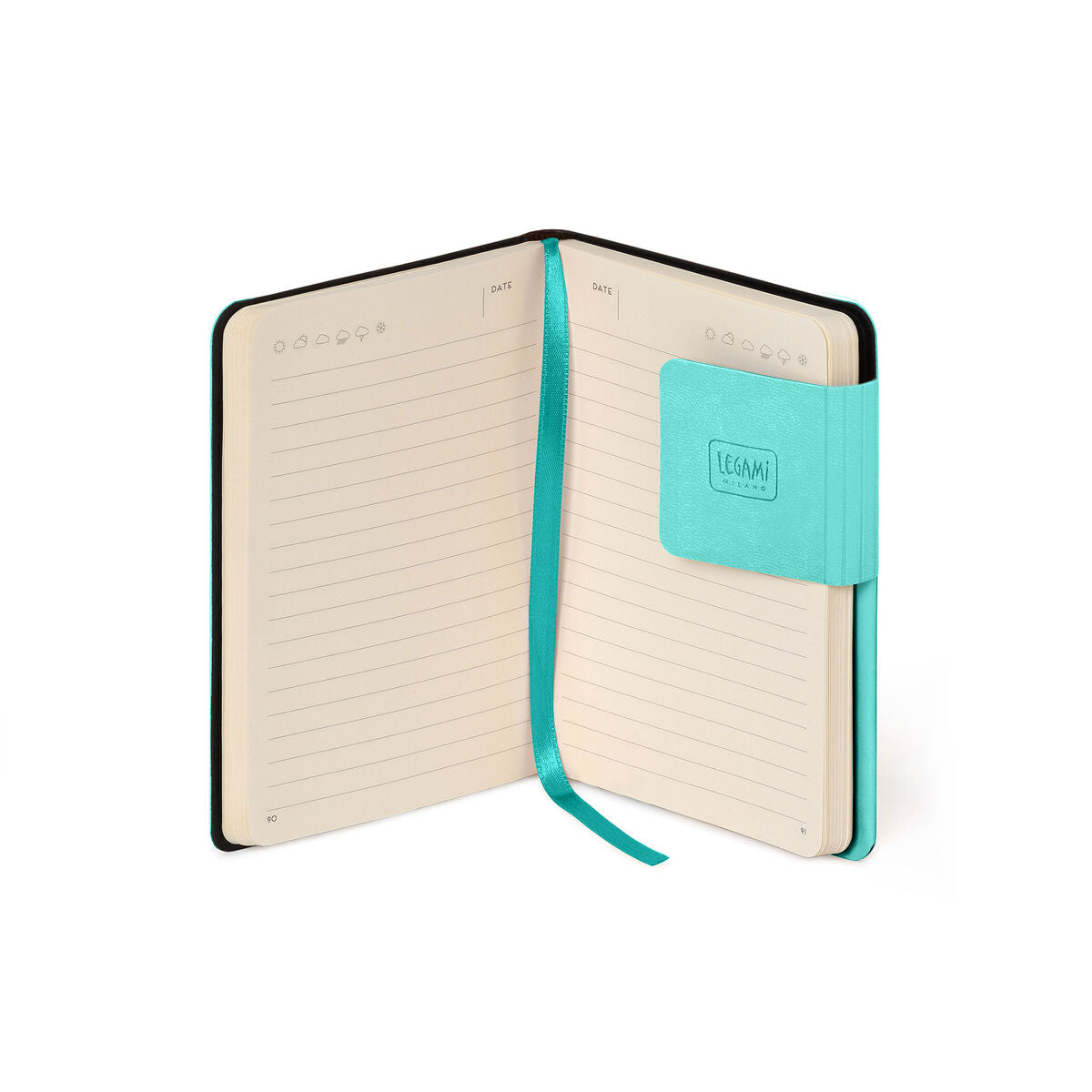 Carnet Ligné avec Couverture Souple Unie - Aquatic Awe - My Notebook