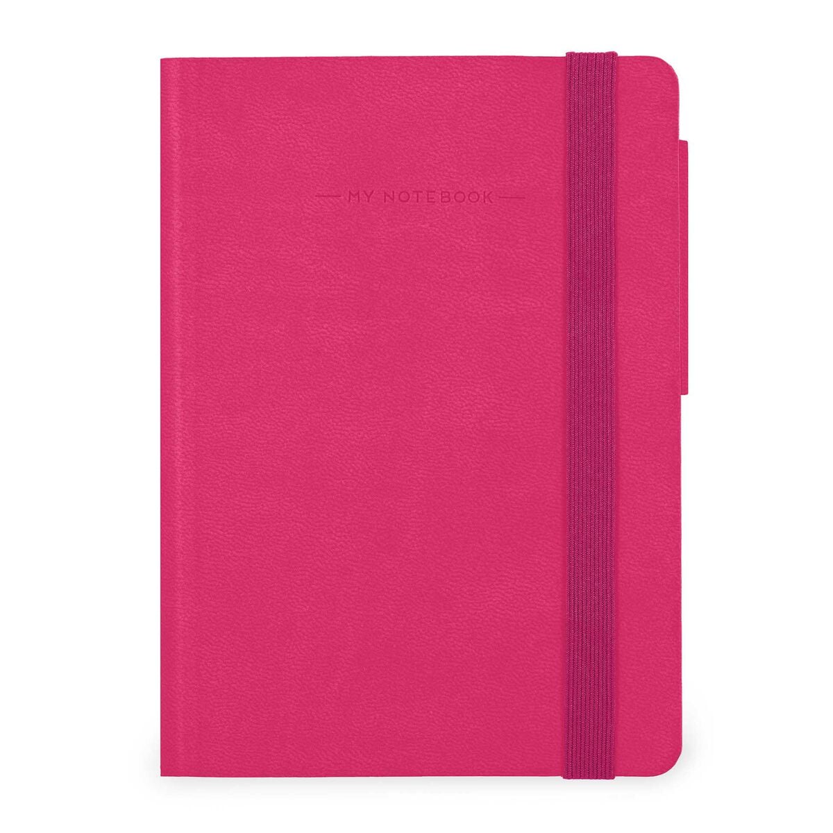 Carnet Ligné avec Couverture Souple Unie - Raspberry - My Notebook