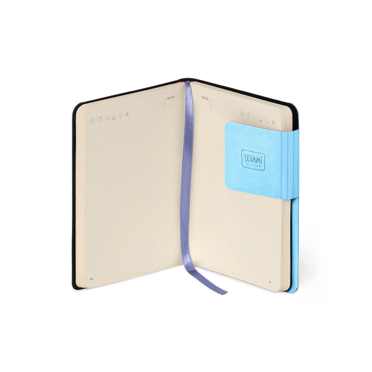 Carnet Pages Blanches avec Couverture Souple Unie - Aura - My Notebook