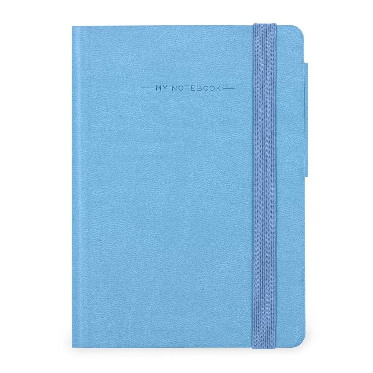 Carnet Pages Blanches avec Couverture Souple Unie - Retro Blue - Mon Carnet