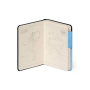 Carnet Pages Blanches avec Couverture Souple Unie - Retro Blue - My Notebook