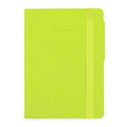 Carnet Pages Blanches avec Couverture Souple Unie - Chartreuse - My Notebook