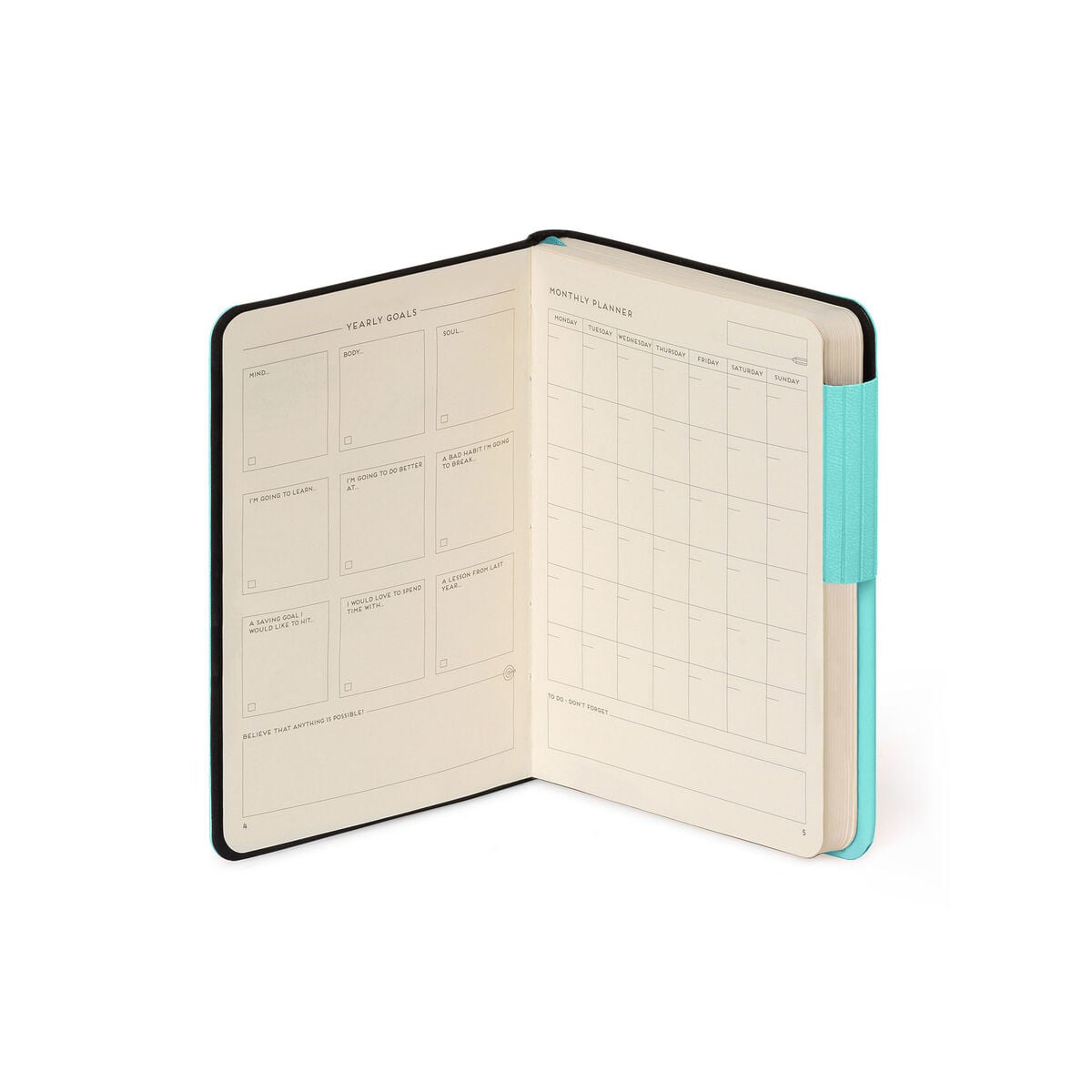 Carnet Pages Blanches avec Couverture Souple Unie - Aquatic Awe - My Notebook