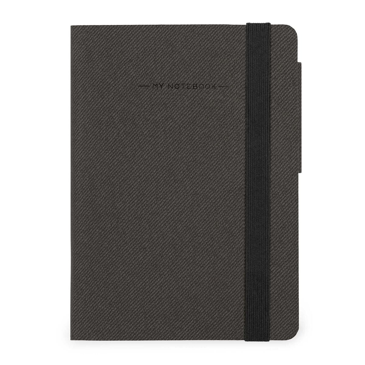 Carnet Pages Blanches avec Couverture Souple Unie - Deep Graphite - Mon Carnet