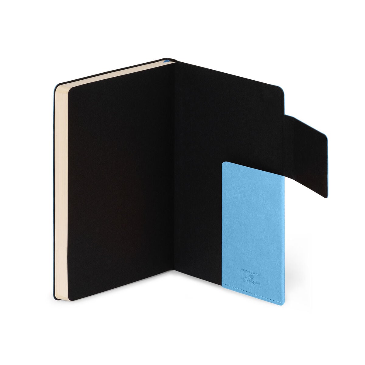 Carnet Ligné avec Couverture Souple Unie - Retro Blue - My Notebook