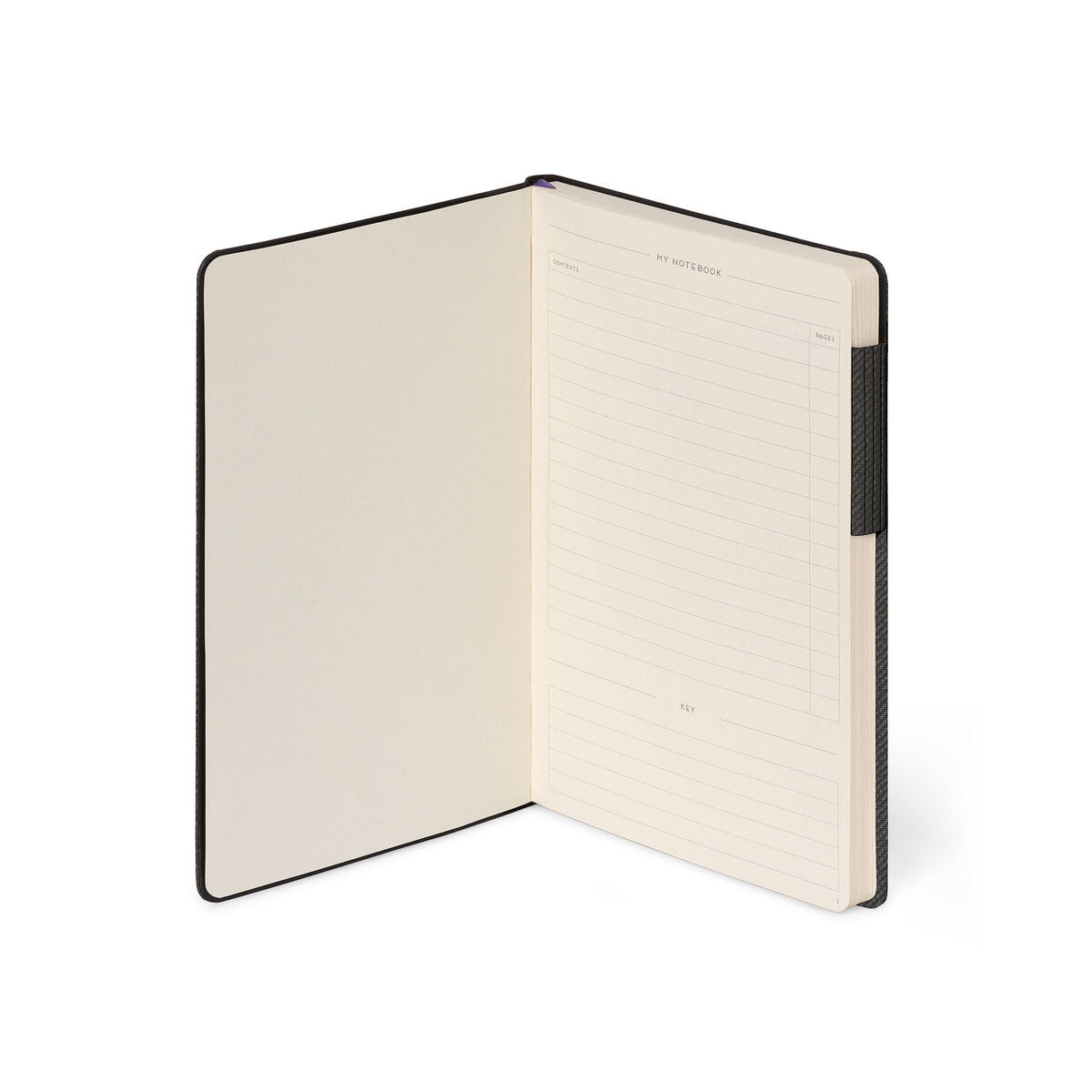 Carnet Ligné avec Couverture Souple Unie - Deep Graphite - My Notebook