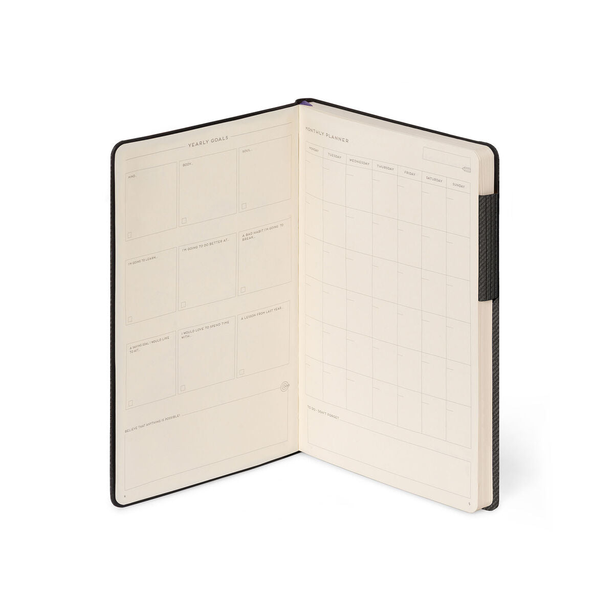 Carnet Ligné avec Couverture Souple Unie - Deep Graphite - My Notebook