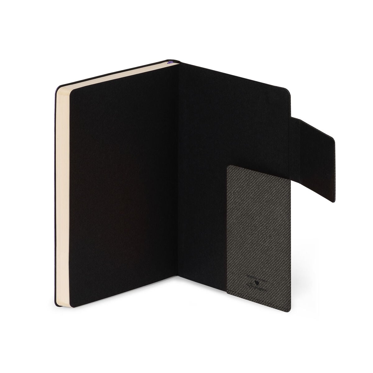 Carnet Ligné avec Couverture Souple Unie - Deep Graphite - My Notebook