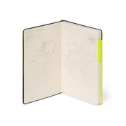 Carnet Pages Blanches avec Couverture Souple Unie - Chartreuse - My Notebook