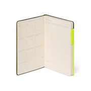 Carnet Pages Blanches avec Couverture Souple Unie - Chartreuse - My Notebook