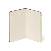 Carnet Pages Blanches avec Couverture Souple Unie - Chartreuse - My Notebook