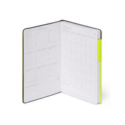 Carnet Pages Pointillées avec Couverture Souple Unie - Chartreuse - My Notebook