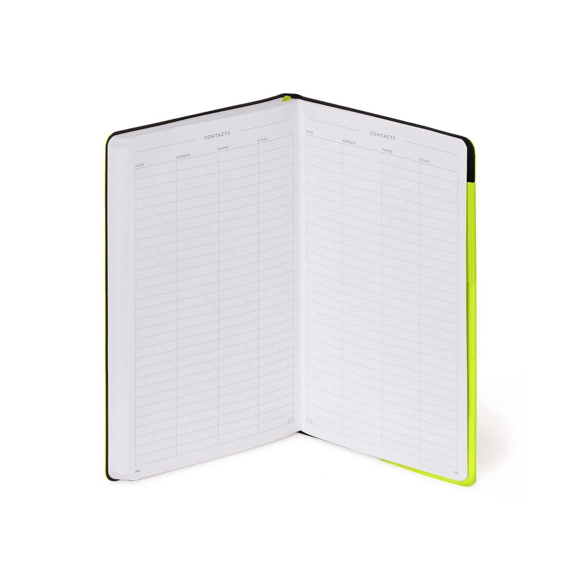 Carnet Pages Pointillées avec Couverture Souple Unie - Chartreuse - My Notebook