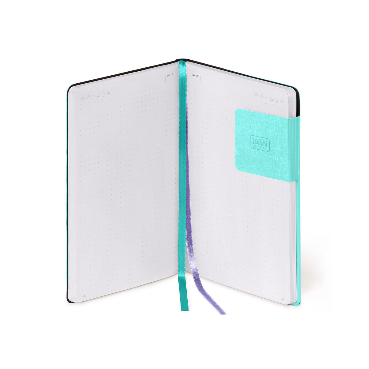 Carnet Pages Pointillées avec Couverture Souple Unie - Aquatic Awe - My Notebook