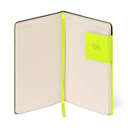 Carnet Ligné avec Couverture Souple Unie - Chartreuse - My Notebook