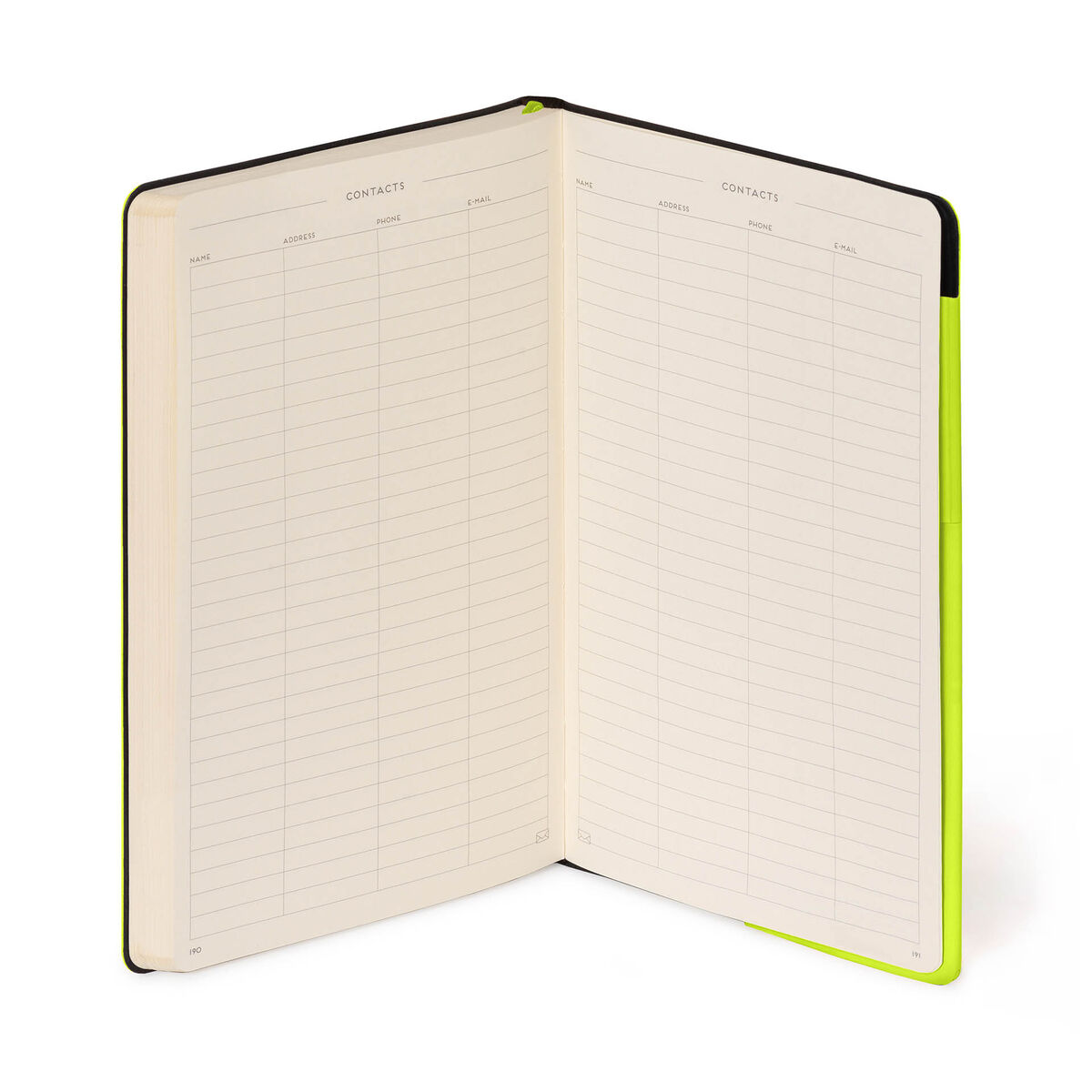 Carnet Ligné avec Couverture Souple Unie - Chartreuse - My Notebook