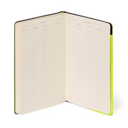 Carnet Ligné avec Couverture Souple Unie - Chartreuse - My Notebook