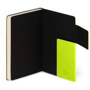 Carnet Ligné avec Couverture Souple Unie - Chartreuse - My Notebook
