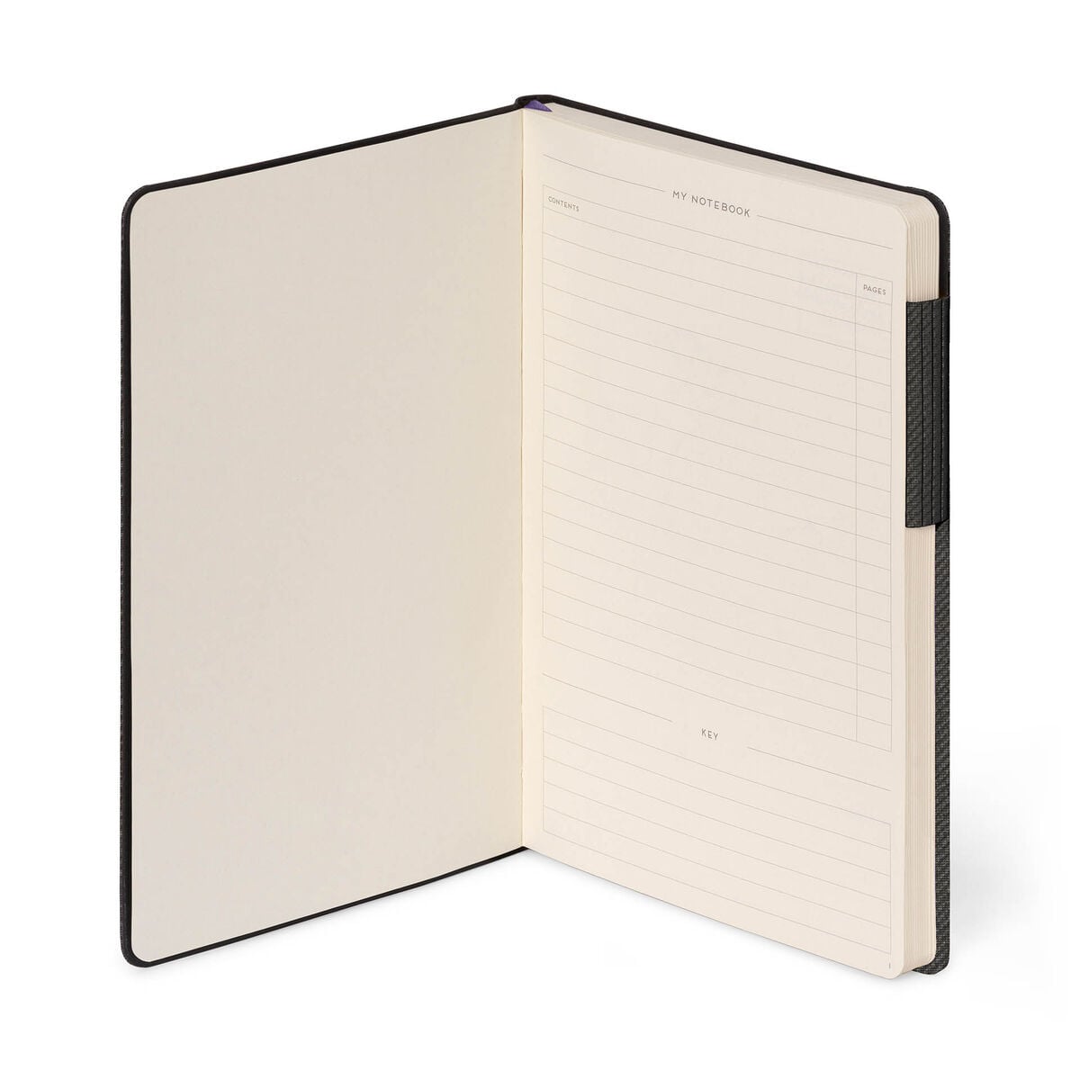 Carnet Ligné avec Couverture Souple Unie - Deep Graphite - My Notebook