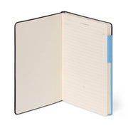 Carnet Pages Blanches avec Couverture Souple Unie - Retro Blue - My Notebook