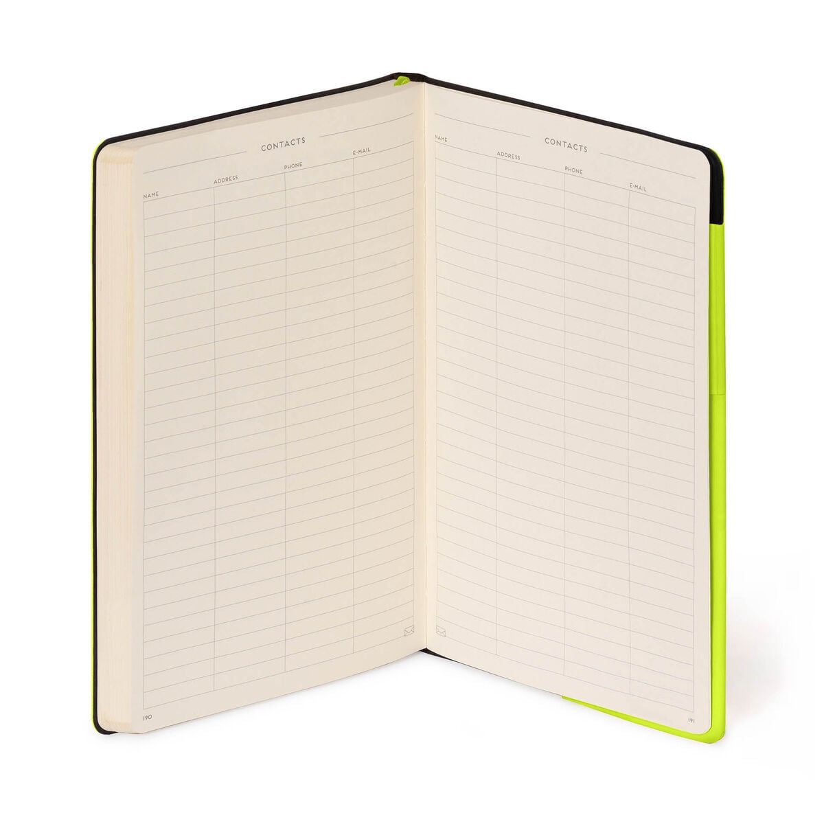 Carnet Pages Blanches avec Couverture Souple Unie - Chartreuse - My Notebook