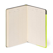 Carnet Pages Blanches avec Couverture Souple Unie - Chartreuse - My Notebook