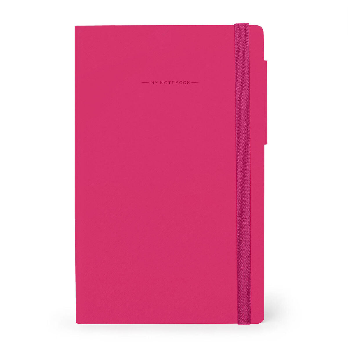 Carnet Pages Blanches avec Couverture Souple Unie - Raspberry - Mon Carnet