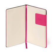Carnet Pages Blanches avec Couverture Souple Unie - Raspberry - My Notebook