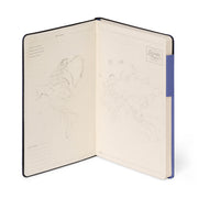 Carnet Pages Blanches avec Couverture Souple Unie - Future Dusk - My Notebook
