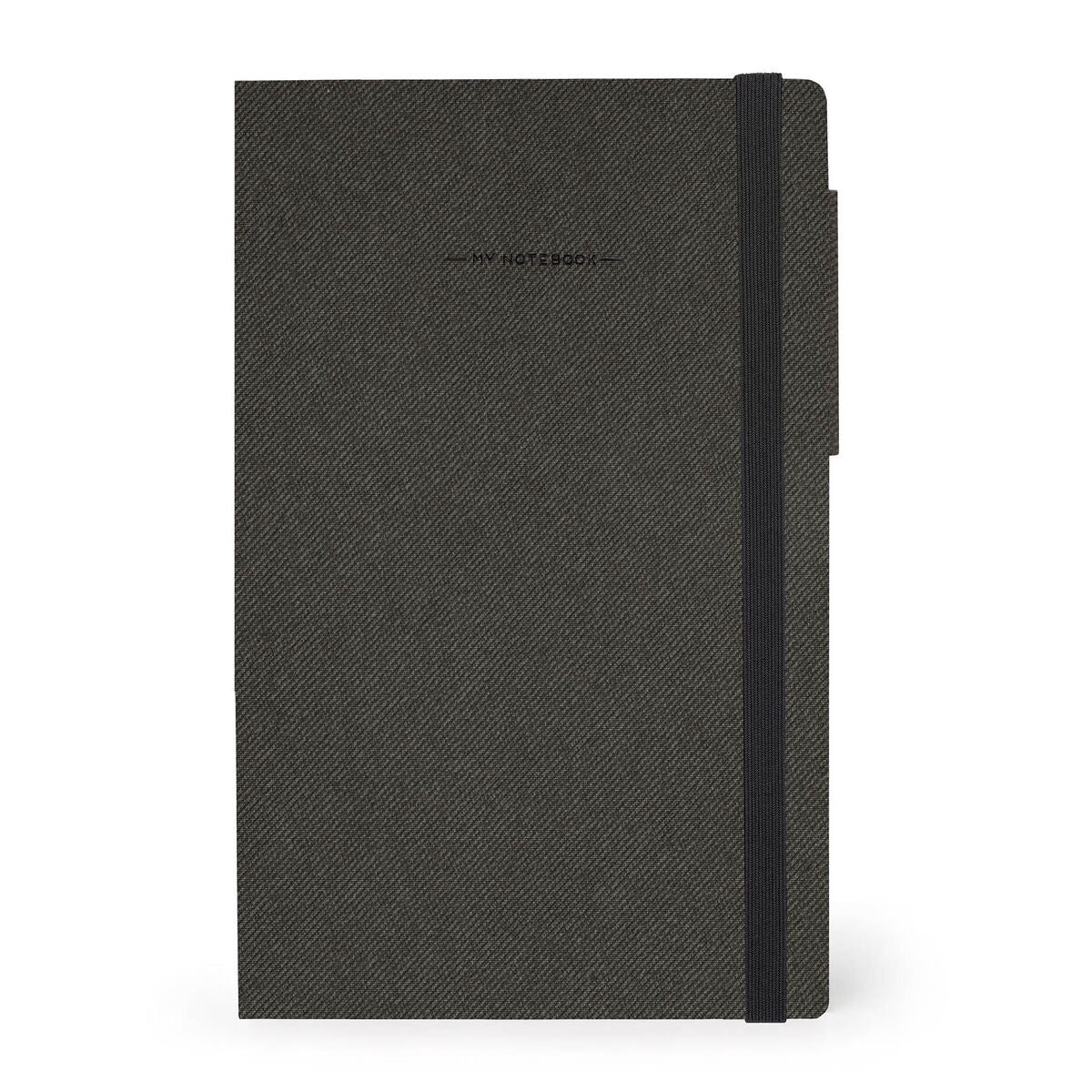 Carnet Pages Blanches avec Couverture Souple Unie - Deep Graphite - Mon Carnet