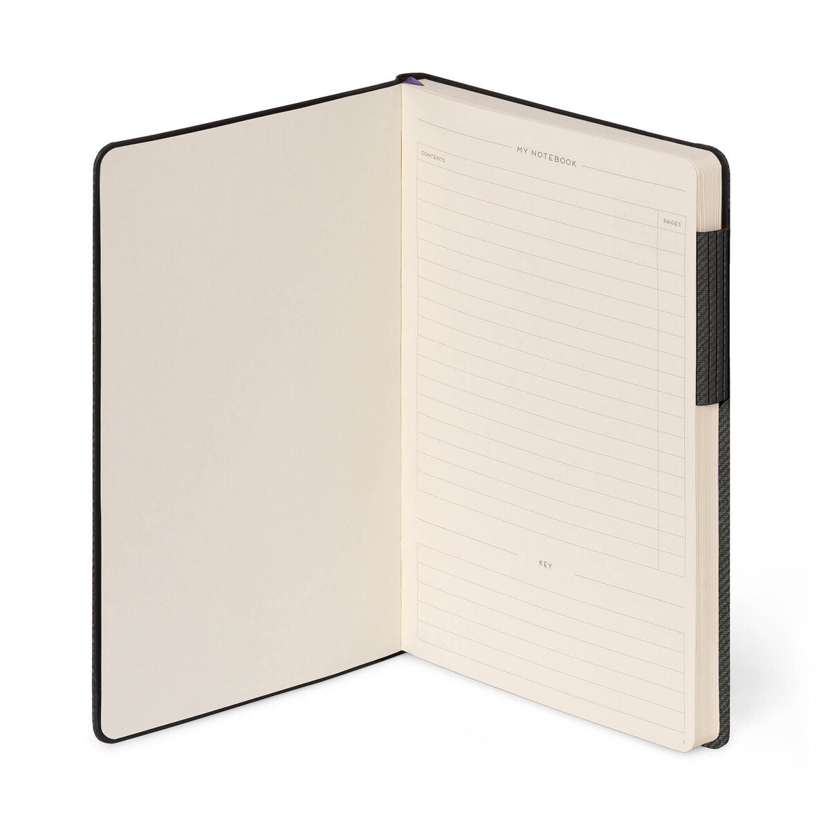 Carnet Pages Blanches avec Couverture Souple Unie - Deep Graphite - My Notebook