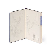 Carnet Ligné avec Couverture Souple Unie - Cosmic Lilac - My Notebook