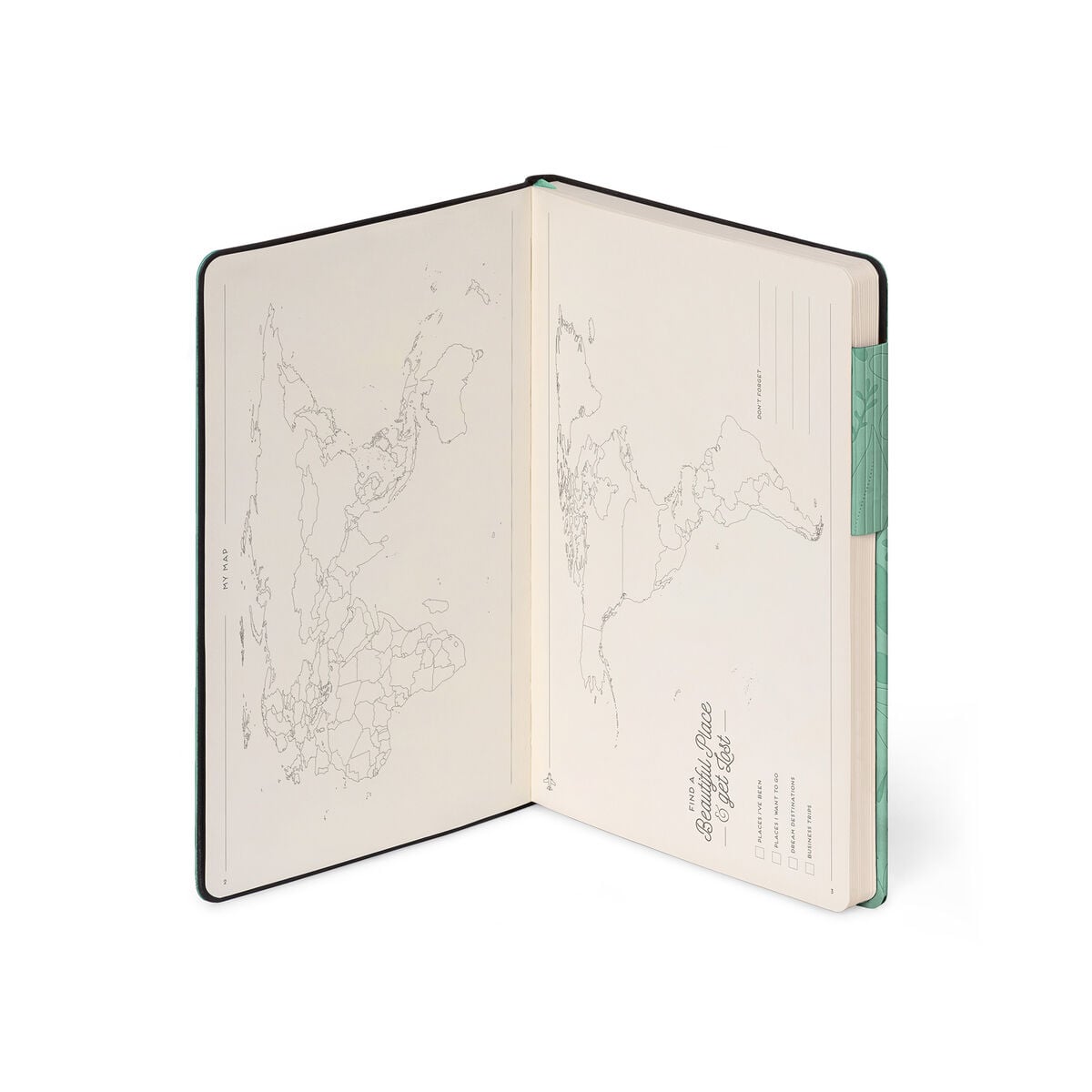 Carnet Ligné avec Couverture Souple Unie - Botanic Garden - My Notebook